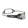 Headlamp with Petzl logo on a white background - Petzl Swift RL Headlamp - Jungle Green