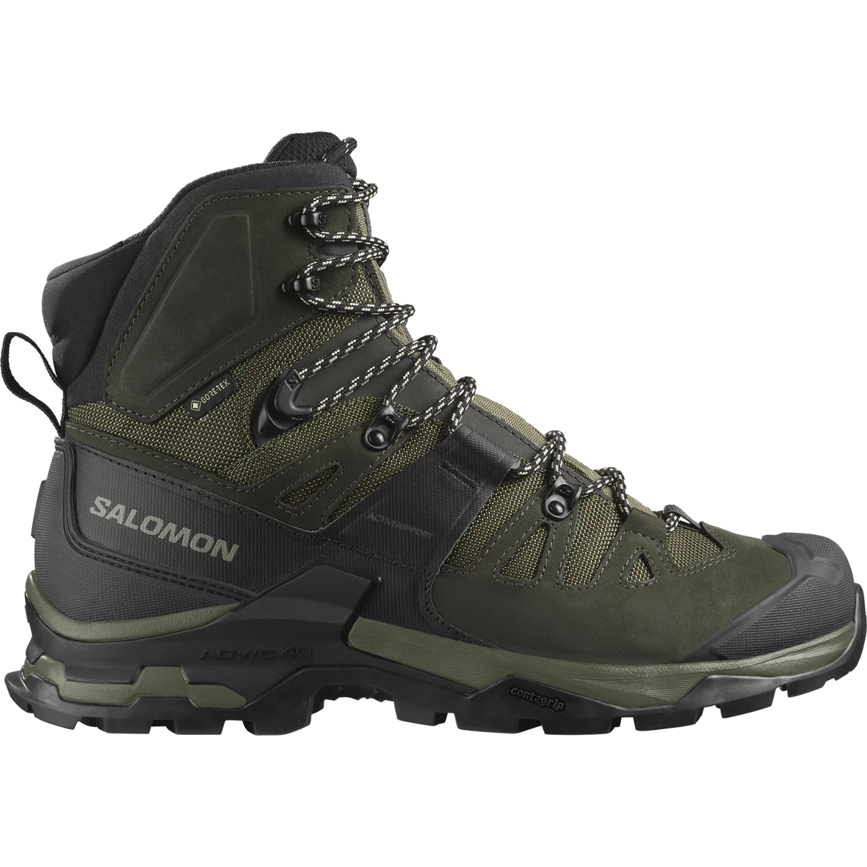 Salomon Quest 4 GORE-TEX (Men's) - Olive Night/Peat/Safari - Find Your Feet Australia Hobart Launceston Tasmania