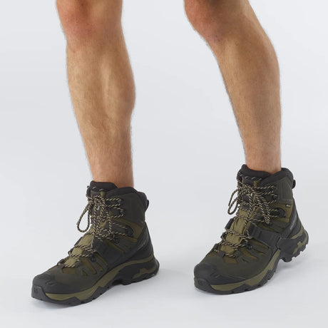 Salomon Quest 4 GORE-TEX (Men's) - Olive Night/Peat/Safari - Find Your Feet Australia Hobart Launceston Tasmania