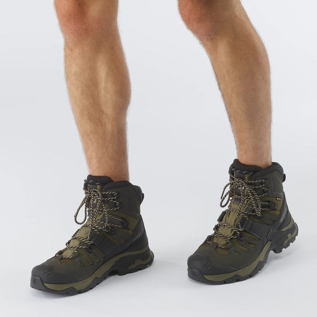 Salomon Quest 4 GORE-TEX (Men's) - Olive Night/Peat/Safari - Find Your Feet Australia Hobart Launceston Tasmania
