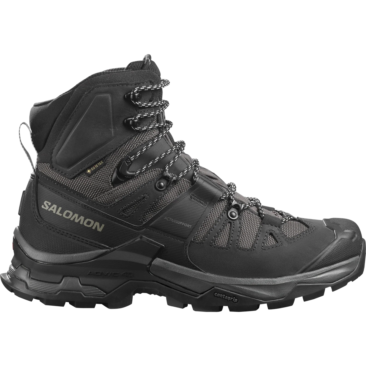 Salomon Quest 4 GORE-TEX (Men's) - Magnet/Black/Quarry - Find Your Feet Australia Hobart Launceston Tasmania