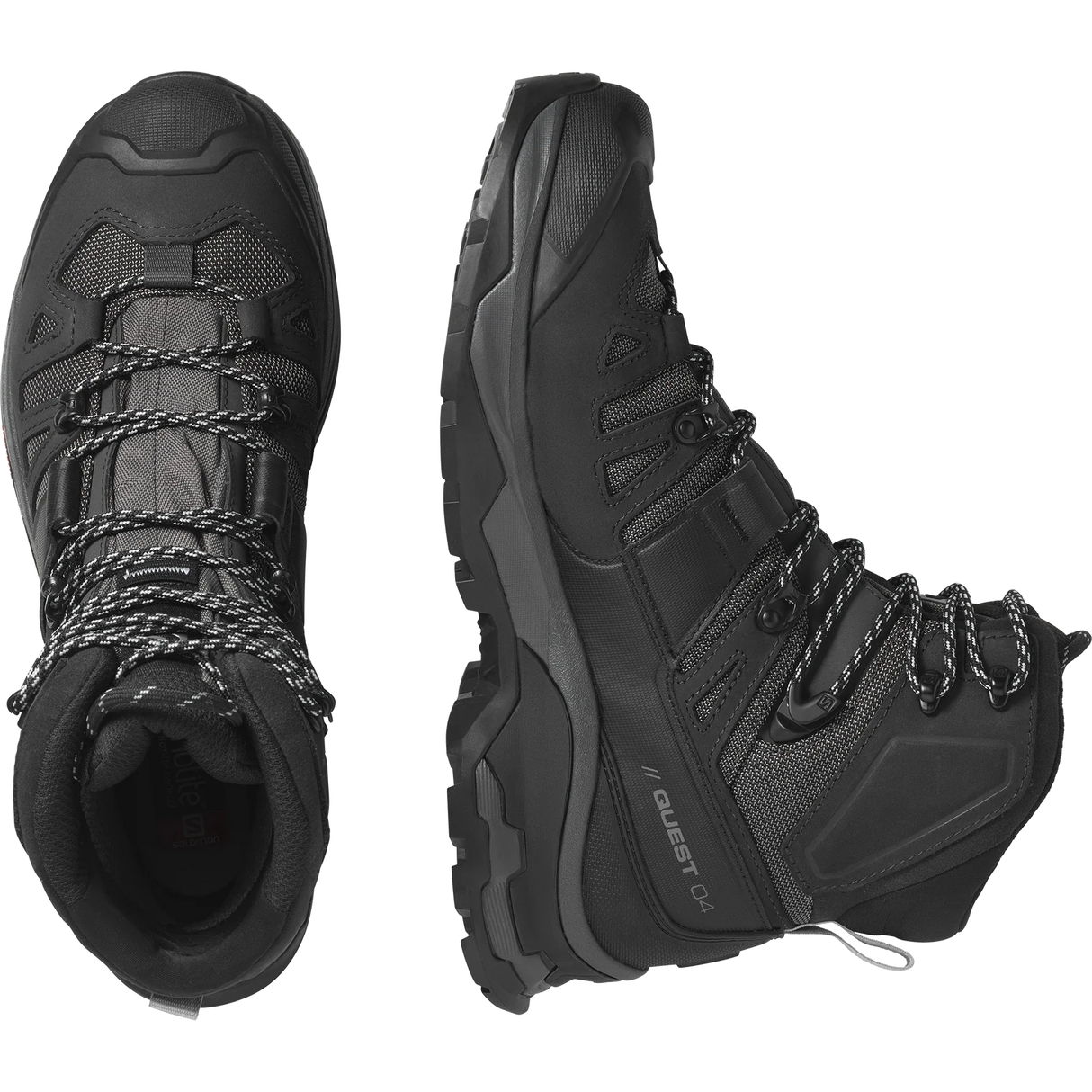Salomon Quest 4 GORE-TEX (Men's) - Magnet/Black/Quarry - Find Your Feet Australia Hobart Launceston Tasmania