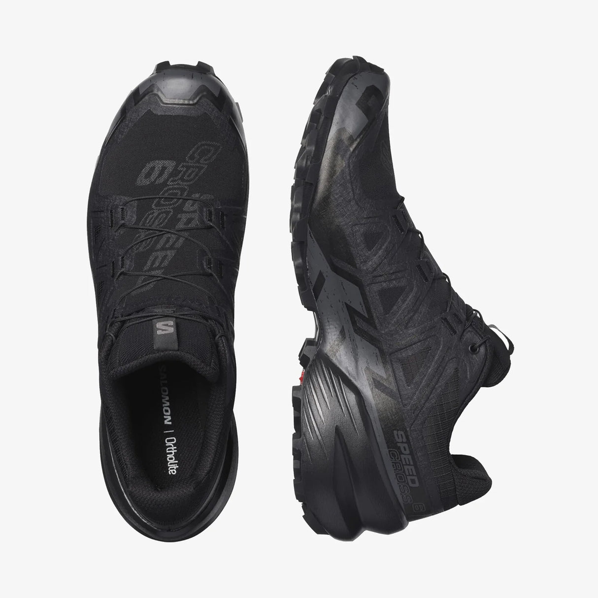 Salomon Speedcross 6 (Men's) - Black/Black/Phantom - Find Your Feet Australia Hobart Launceston Tasmania