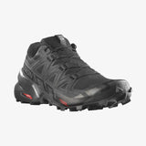 Salomon Speedcross 6 (Men's) - Black/Black/Phantom - Find Your Feet Australia Hobart Launceston Tasmania
