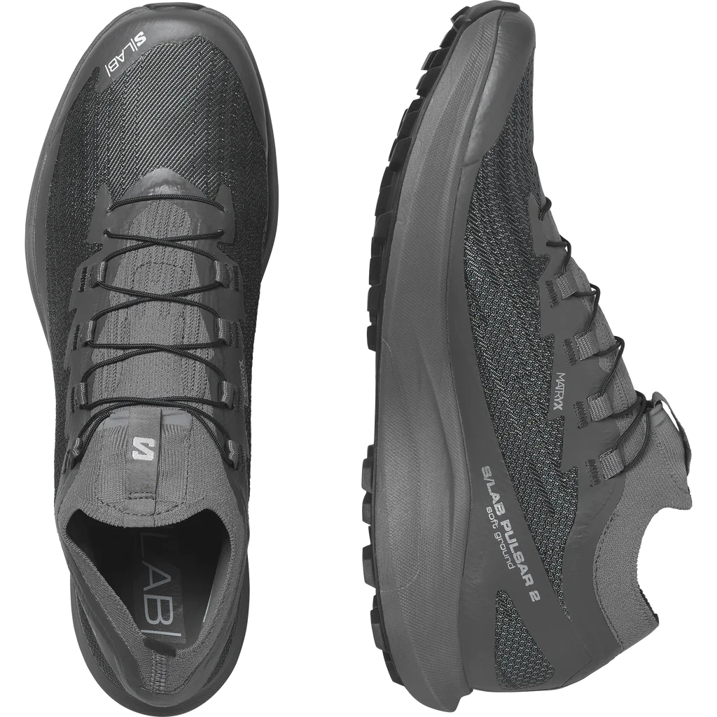 Salomon S/LAB Pulsar 2 SG Shoe (Unisex) Quiet Shade/Magnet/Black - Find Your Feet Australia Hobart Launceston Tasmania