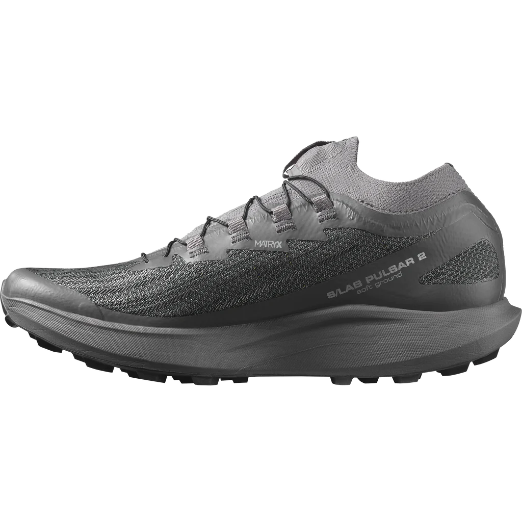 Salomon S/LAB Pulsar 2 SG Shoe (Unisex) Quiet Shade/Magnet/Black - Find Your Feet Australia Hobart Launceston Tasmania