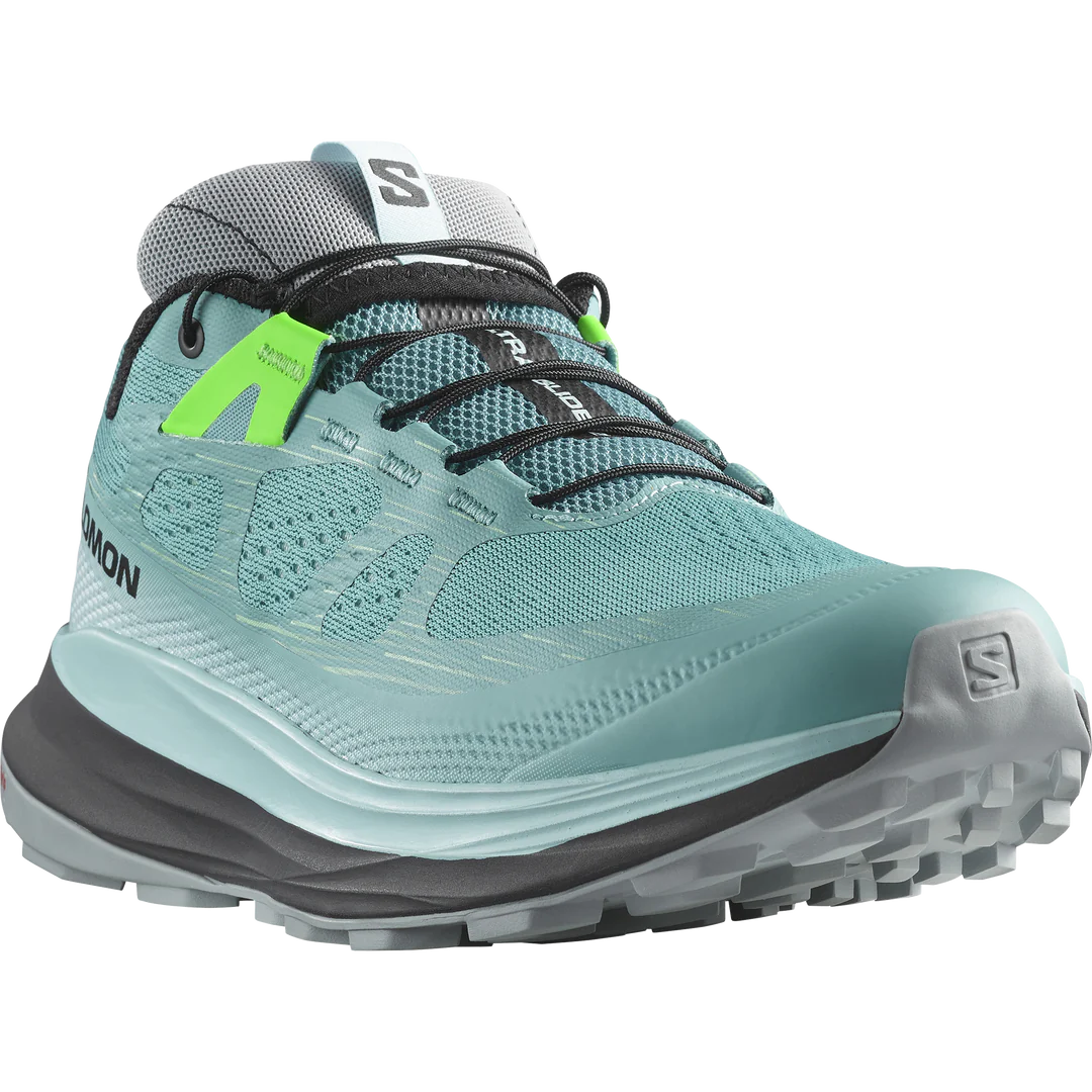 Salomon Ultra Glide 2 Shoes (Women's) - Dusty Turquoise / Crystal Blue / Green Ash Salomon