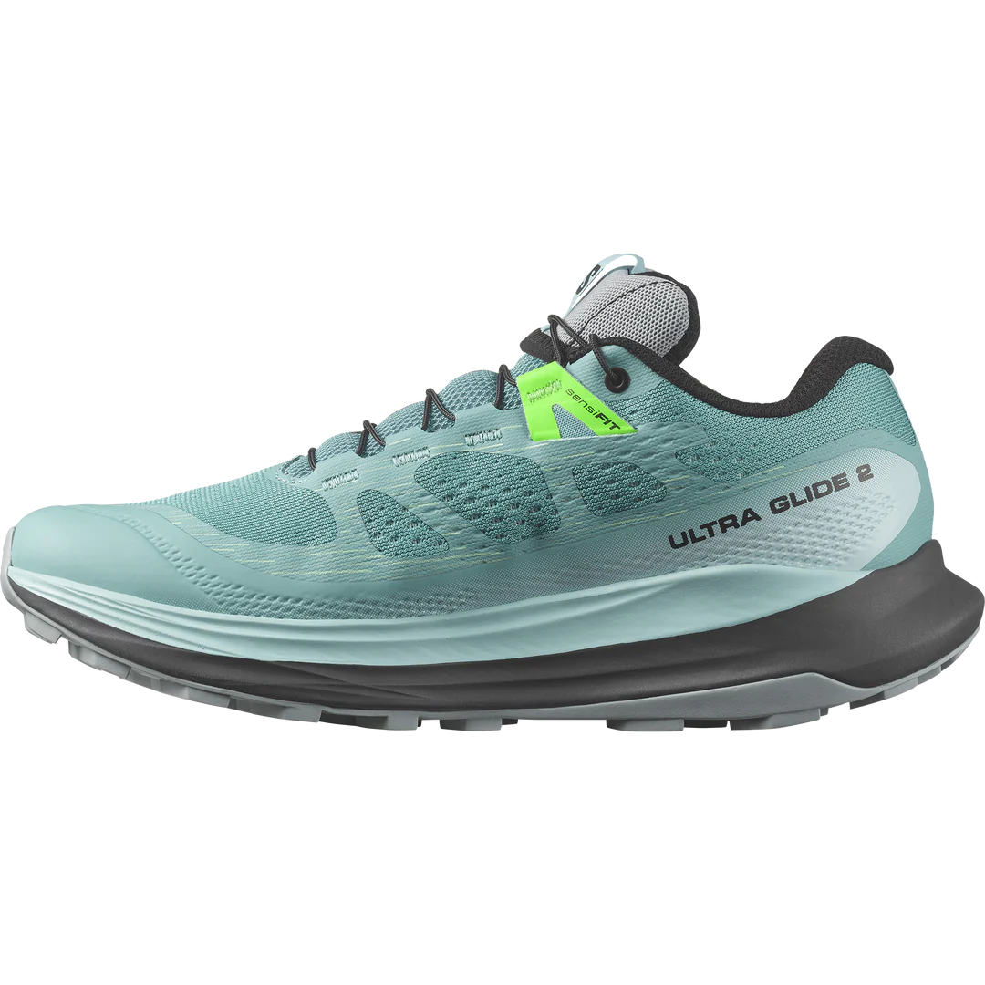 Salomon Ultra Glide 2 Shoes (Women's) - Dusty Turquoise / Crystal Blue / Green Ash Salomon