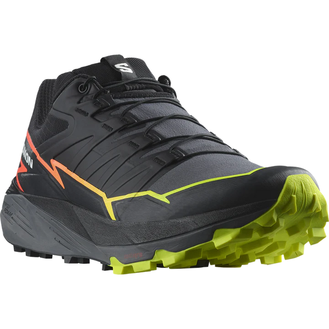 Salomon Thundercross Shoes (Men's) Black / Quiet Shade / Fiery Coral - Find Your Feet Australia Hobart Launceston Tasmania