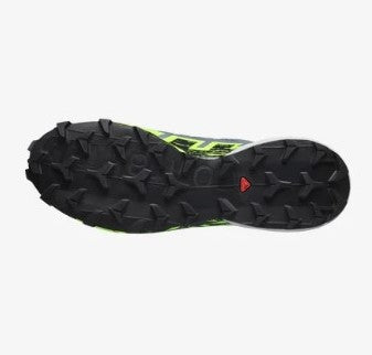 Salomon Speedcross 6 GTX Shoes (Men's) Flint Stone / Green Gecko / Black - Find Your Feet Australia Hobart Launceston Tasmania