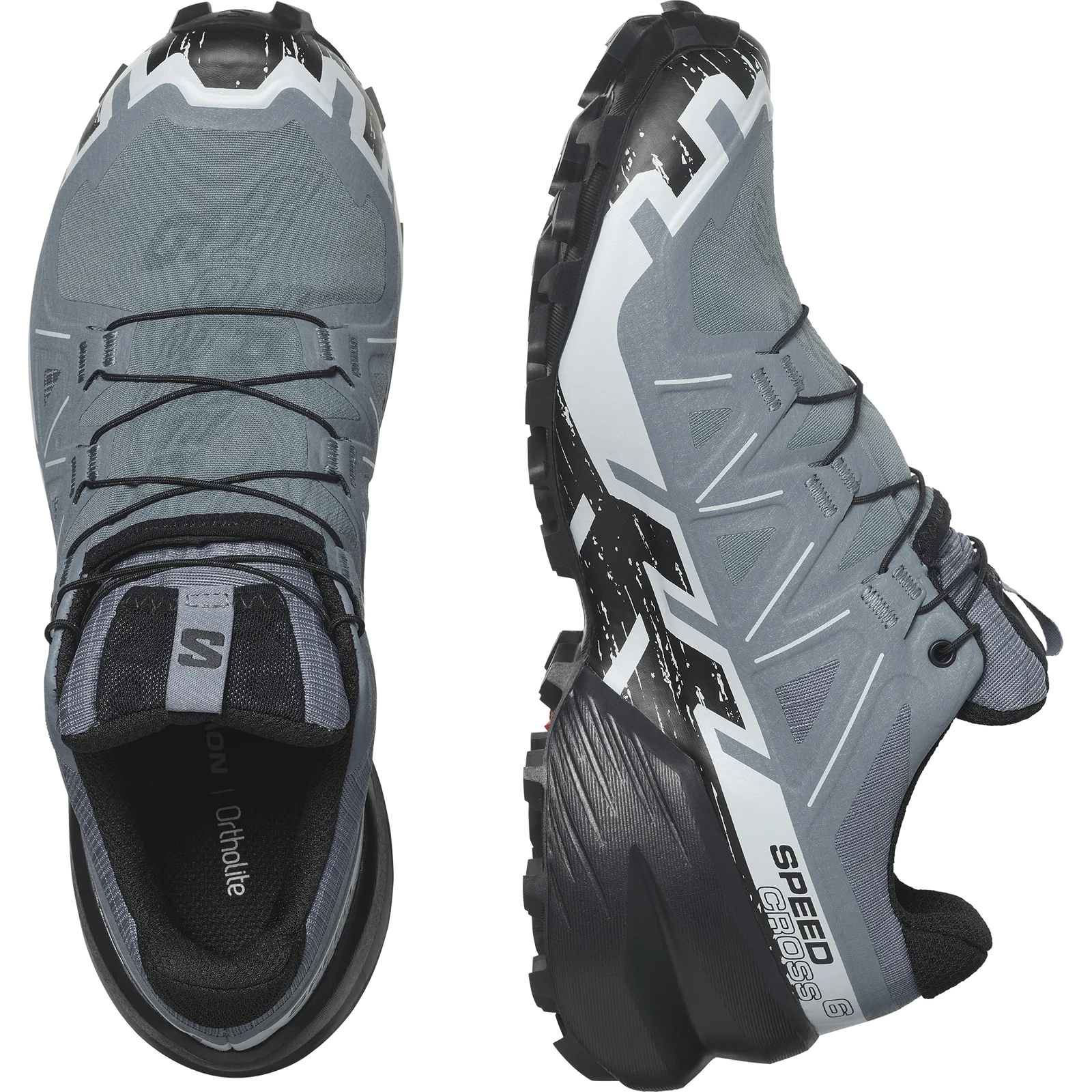 Salomon Speedcross 6 GTX Shoes (Women's) - Flint Stone/Black/Heather - Find Your Feet Australia Hobart Launceston Tasmania