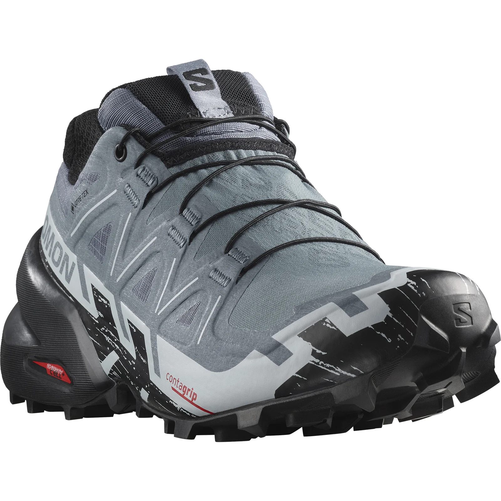 Salomon Speedcross 6 GTX Shoes (Women's) - Flint Stone/Black/Heather - Find Your Feet Australia Hobart Launceston Tasmania