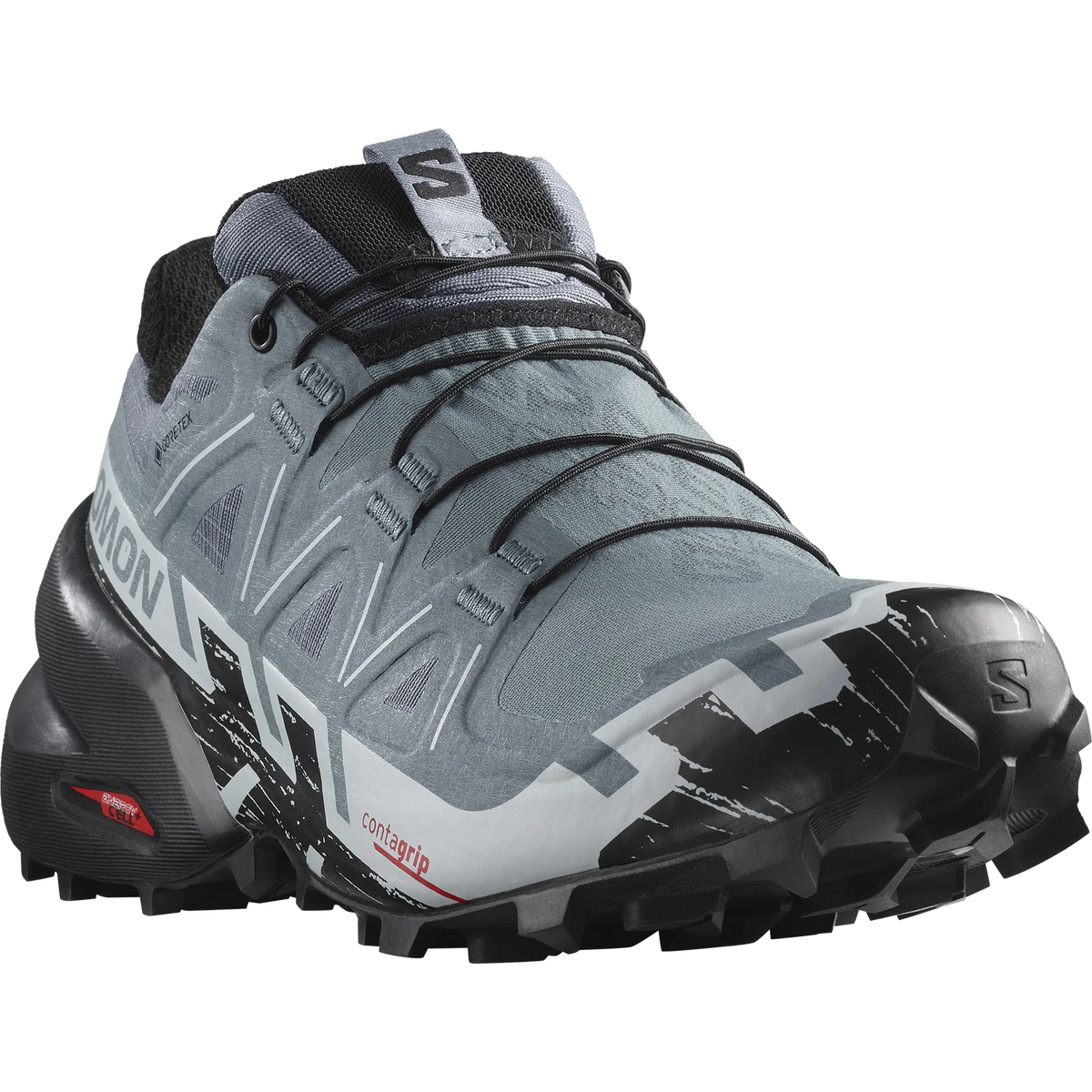 Salomon Speedcross 6 GTX Shoes (Women's) - Flint Stone/Black/Heather - Find Your Feet Australia Hobart Launceston Tasmania