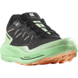 Salomon Pulsar Trail Shoes (Women's) Black / Green Ash / Cantaloupe - Find Your Feet Australia Hobart Launceston Tasmania