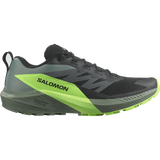 Salomon Sense Ride 5 (Men's) - Black/Laurel Wreath/Green Gecko - Find Your Feet Australia Hobart Launceston Tasmania