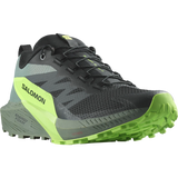 Salomon Sense Ride 5 (Men's) - Black/Laurel Wreath/Green Gecko - Find Your Feet Australia Hobart Launceston Tasmania