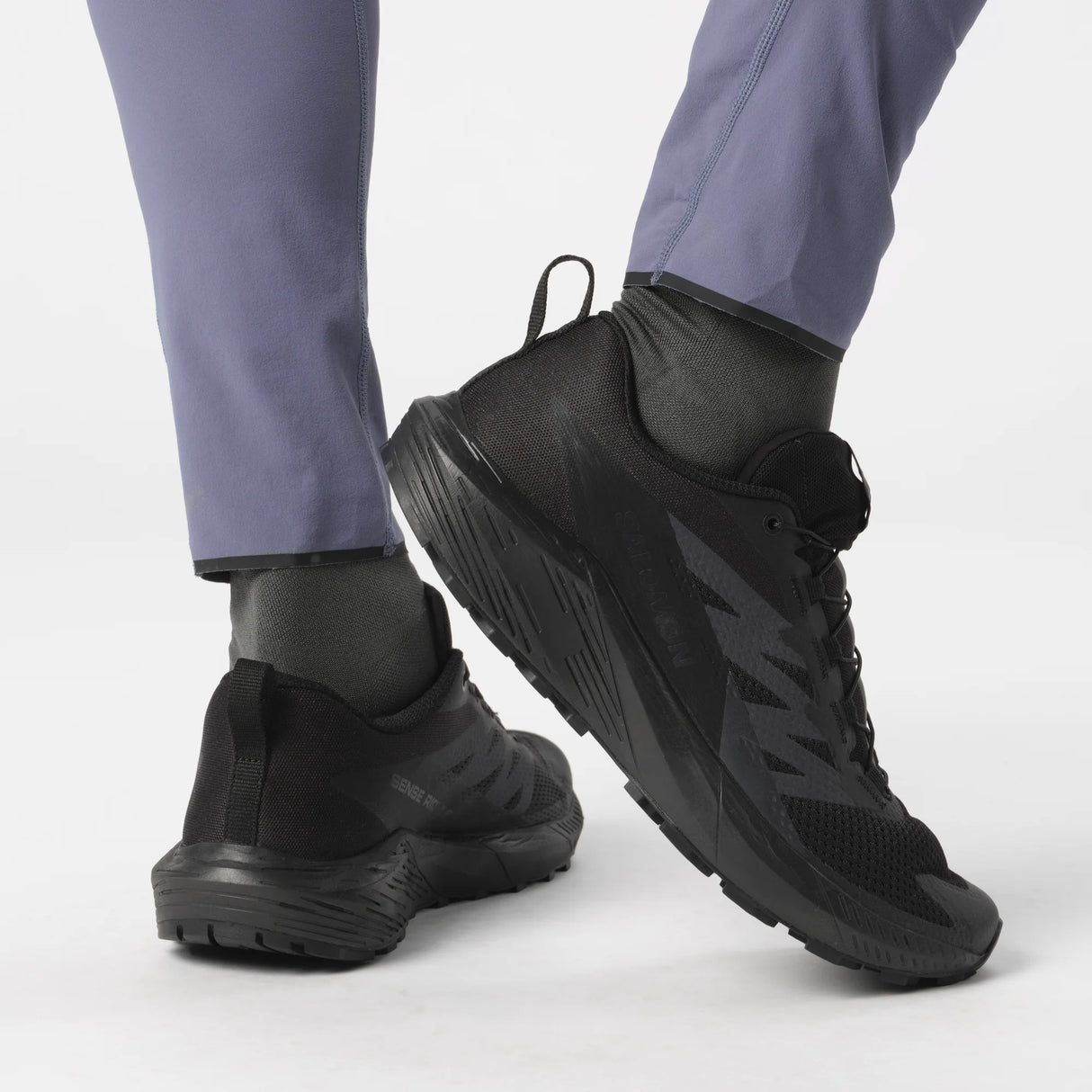 Salomon Sense Ride 5 SR (Unisex) - Black/Black/Phantom - Find Your Feet Australia Hobart Launceston Tasmania