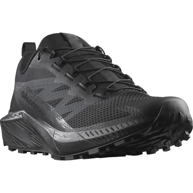 Salomon Sense Ride 5 SR (Unisex) - Black/Black/Phantom - Find Your Feet Australia Hobart Launceston Tasmania
