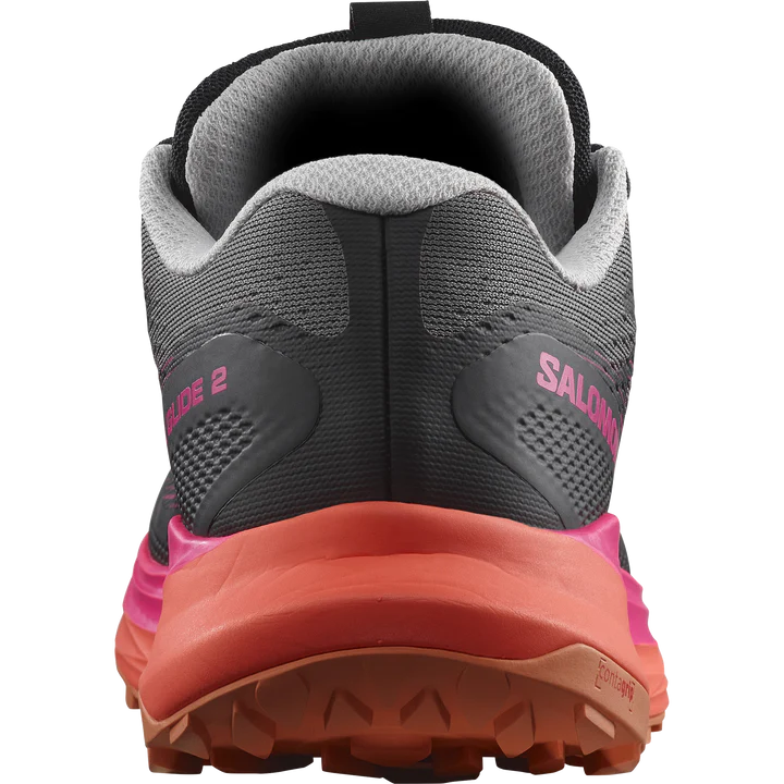 Salomon Ultra Glide 2 Shoes (Women's) Plum Kitten / Black / Pink Glo - Find Your Feet Australia Hobart Launceston Tasmania