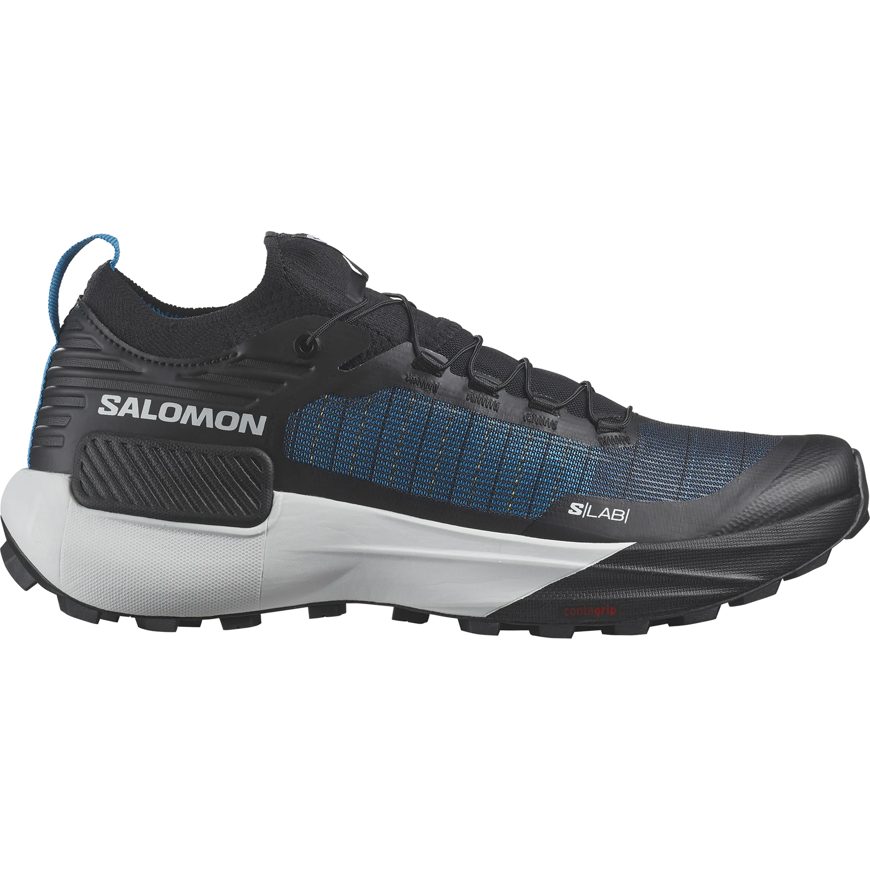 Salomon S/LAB Genesis Shoe (Unisex) - Black/White/Blue Danube - Find Your Feet Australia Hobart Launceston Tasmania
