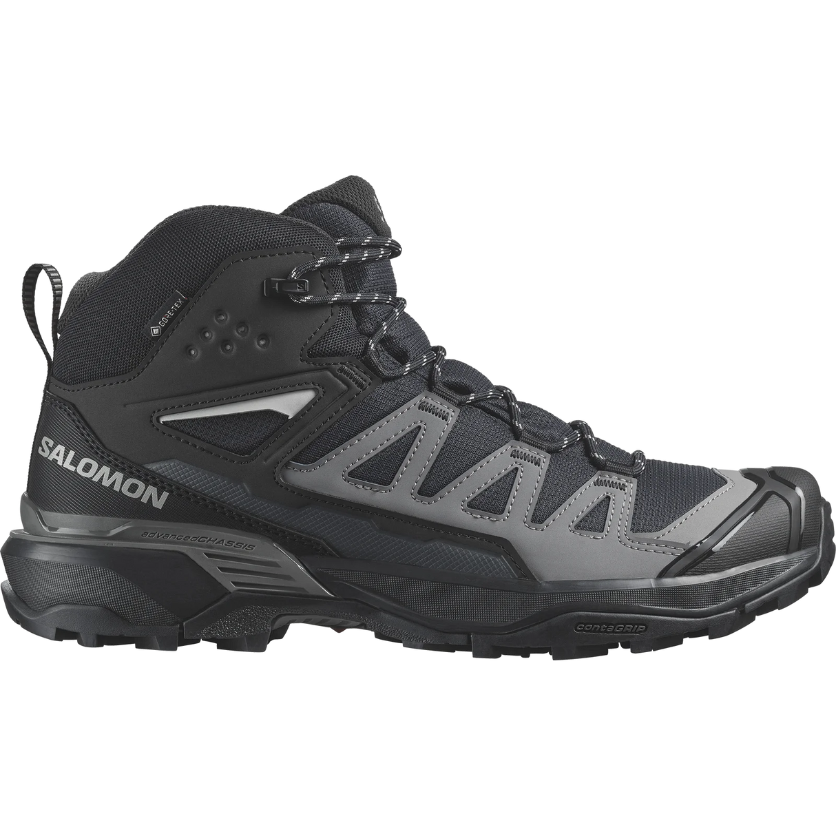 Salomon X Ultra 360 Mid GTX (Men's) - Black/Magnet/Pewter - Find Your Feet Australia Hobart Launceston Tasmania