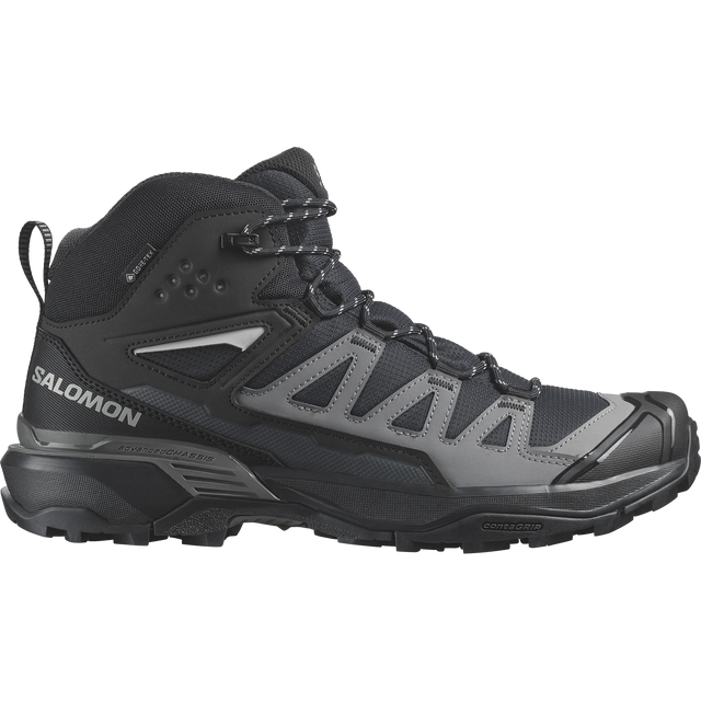 Salomon X Ultra 360 Mid GTX (Men's) - Black/Magnet/Pewter - Find Your Feet Australia Hobart Launceston Tasmania