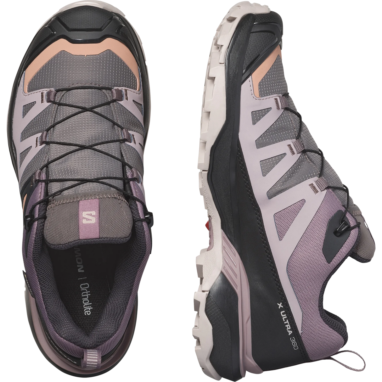 Salomon X Ultra 360 GTX (Women's) - Plum Kitten/Phantom/Cork - Find Your Feet Australia Hobart Launceston Tasmania