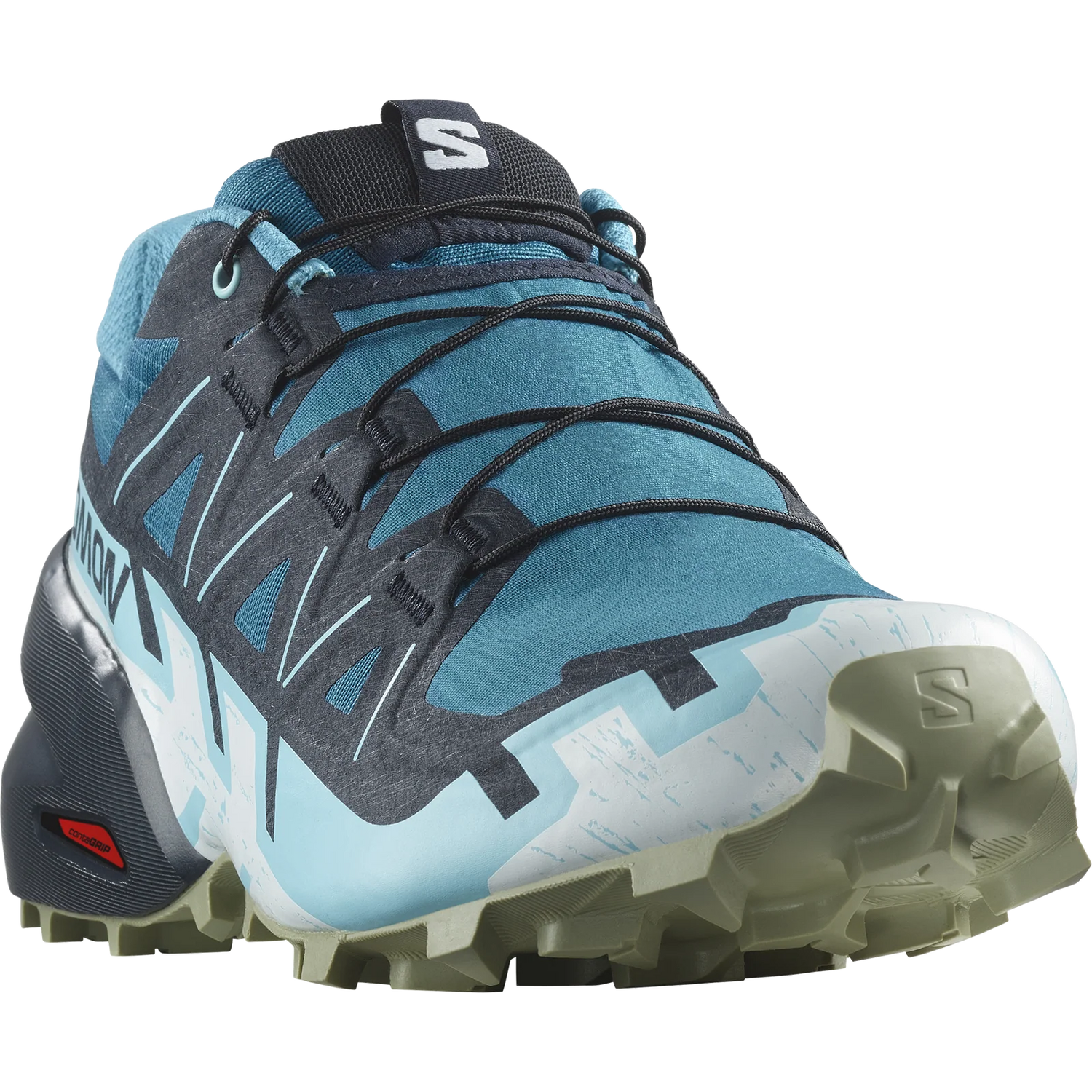 Salomon Speedcross 6 Shoes (Women's) - Tahitian Tide/Carbon/Tea