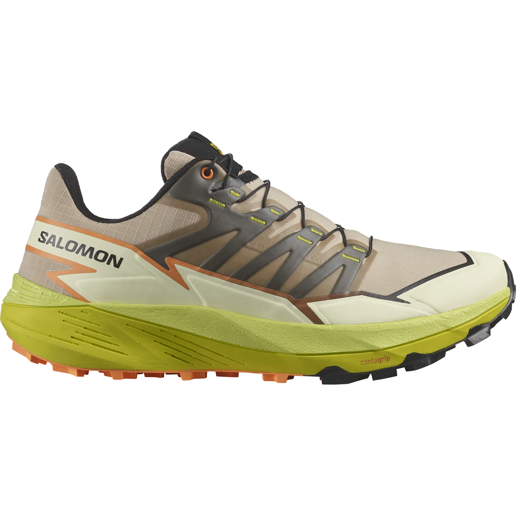 Salomon Thundercross Shoes (Men's) - Safari / Sulphur Spring / Black - Find Your Feet Australia Hobart Launceston Tasmania