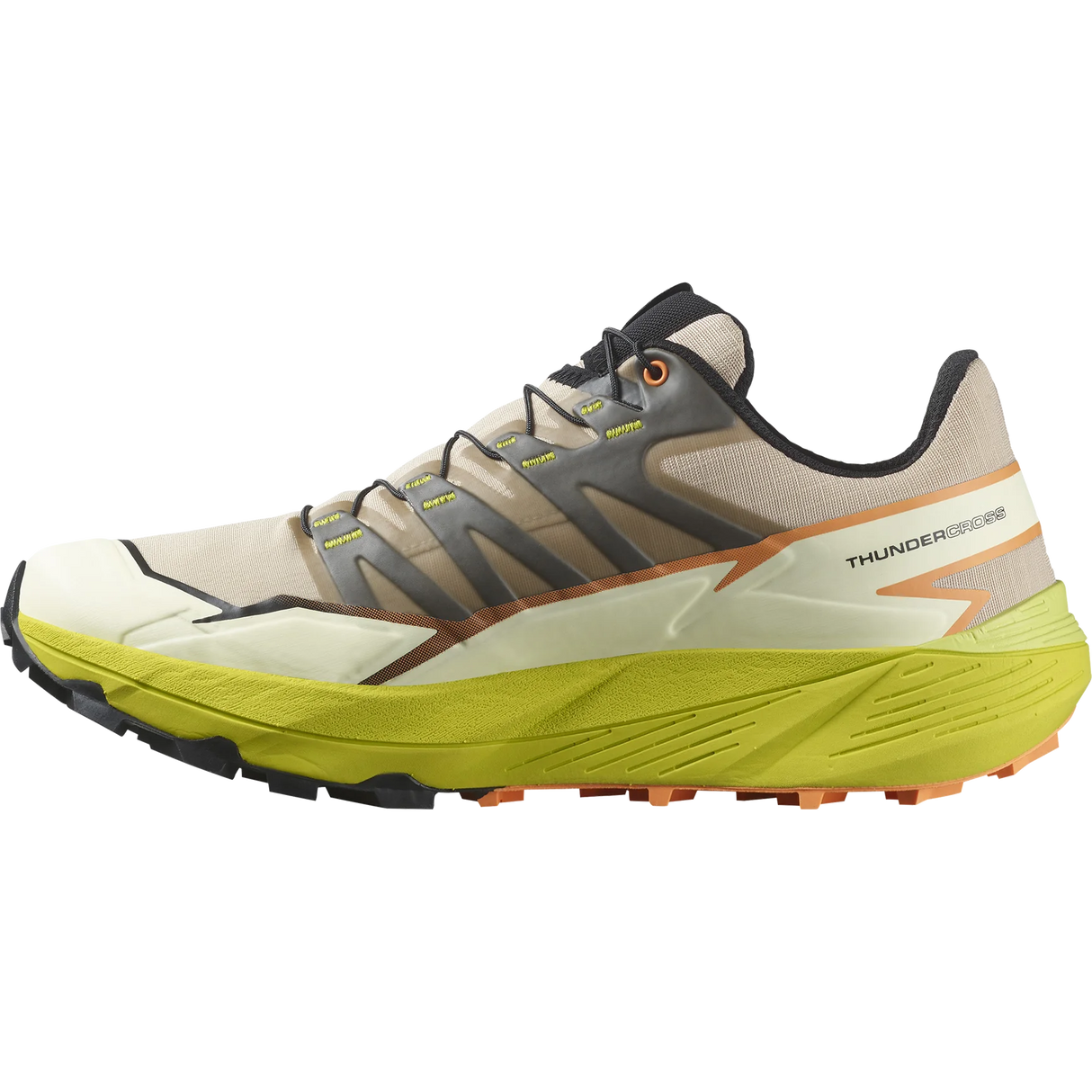 Salomon Thundercross Shoes (Men's) - Safari / Sulphur Spring / Black - Find Your Feet Australia Hobart Launceston Tasmania