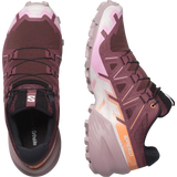 Salomon Speedcross 6 (Women's) - Catawba Grape/Papaya/Deauville Mauve - Pink - Purple - White - Orange