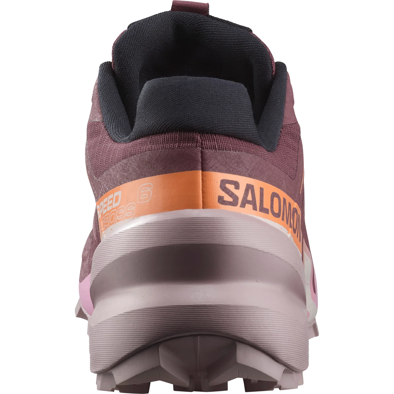 Salomon Speedcross 6 (Women's) - Catawba Grape/Papaya/Deauville Mauve - Pink - Purple - White - Orange