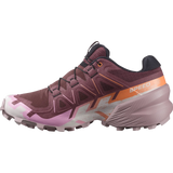 Salomon Speedcross 6 (Women's) - Catawba Grape/Papaya/Deauville Mauve - Pink - Purple - White - Orange
