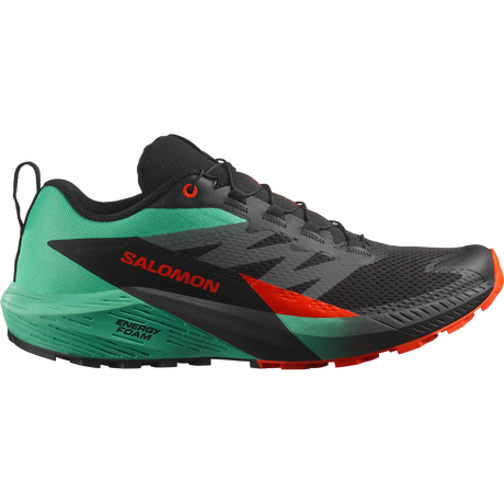 Salomon Sense Ride 5 (Men's) - Black/Bay/Cherry Tomato - Find Your Feet Australia Hobart Launceston Tasmania