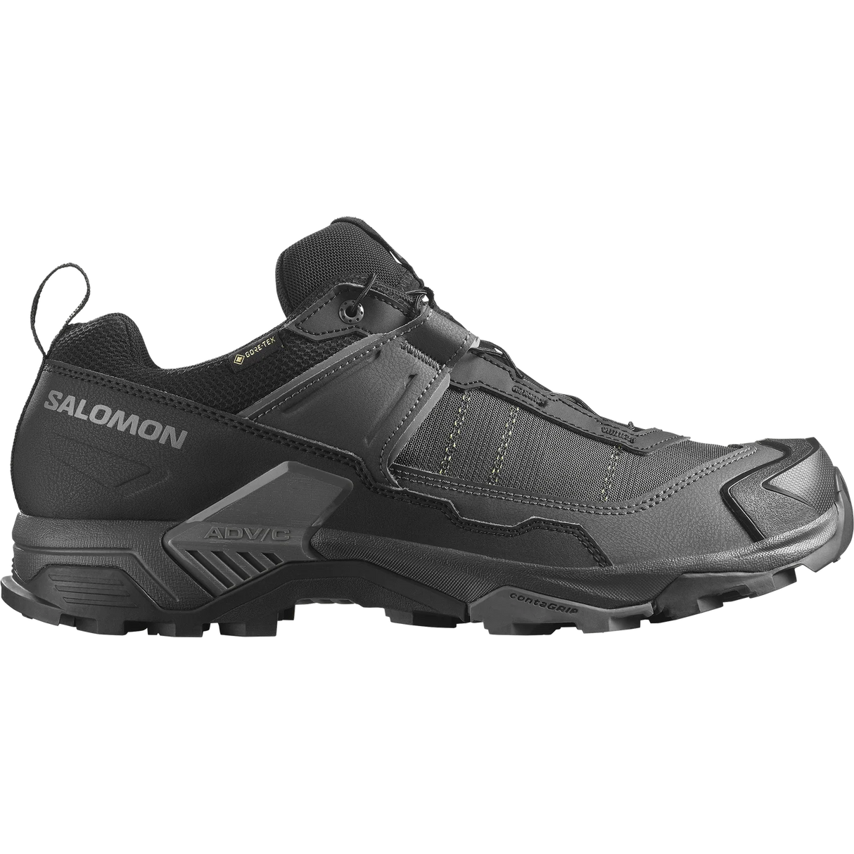Salomon X Ultra 5 GORE-TEX Shoes (Men's) - Black/Asphalt/Castlerock