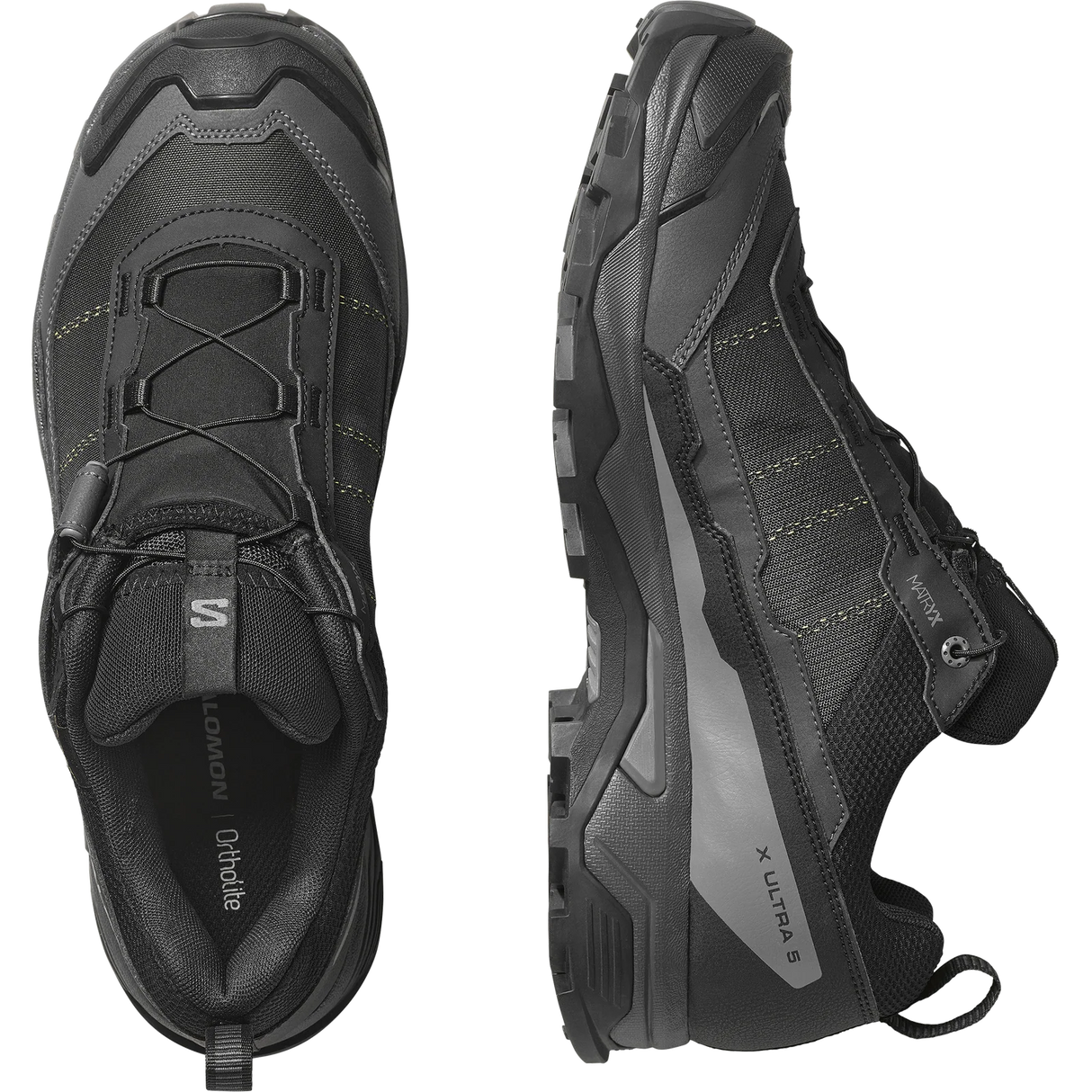 Salomon X Ultra 5 GORE-TEX Shoes (Men's) - Black/Asphalt/Castlerock