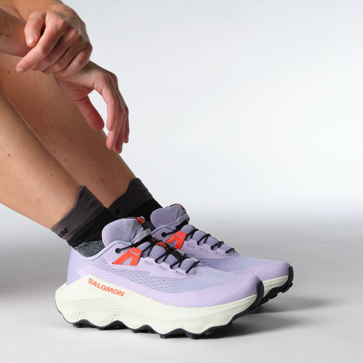 Salomon Ultra Glide 3 (Women's) - Cosmic Sky/Icicle/Neon Flame - Find Your Feet Australia Hobart Launceston Tasmania