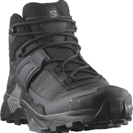 Salomon X Ultra 5 Mid GORE-TEX (Men's) - Black/Asphalt/Castlerock - Find Your Feet Australia Hobart Launceston Tasmania