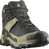 Salomon X Ultra 5 Mid GORE-TEX (Men's) - Peat/Gray Green/Blue Nights - Find Your Feet Australia Hobart Launceston Tasmania