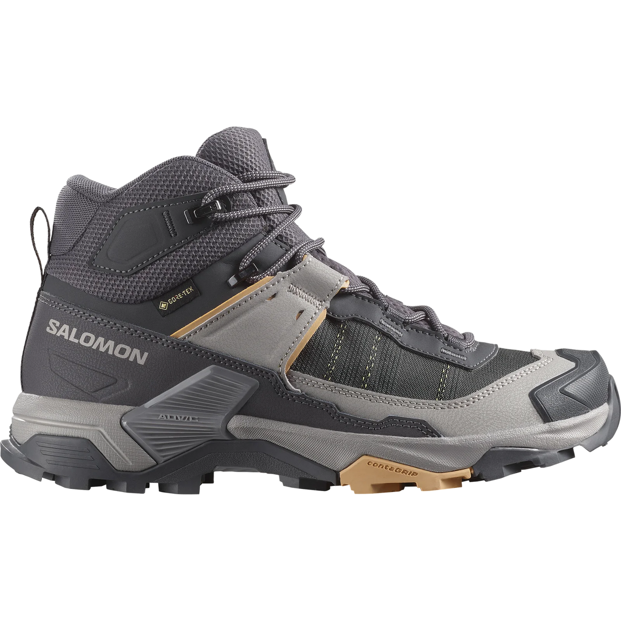 Salomon X Ultra 5 Mid GORE-TEX (Women's) - Nine Iron/Gull/Soft Clay - Find Your Feet Australia Hobart Launceston Tasmania