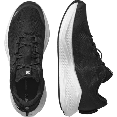 Salomon Aero Glide 3 Shoes (Women's) - Black/White/Asphalt