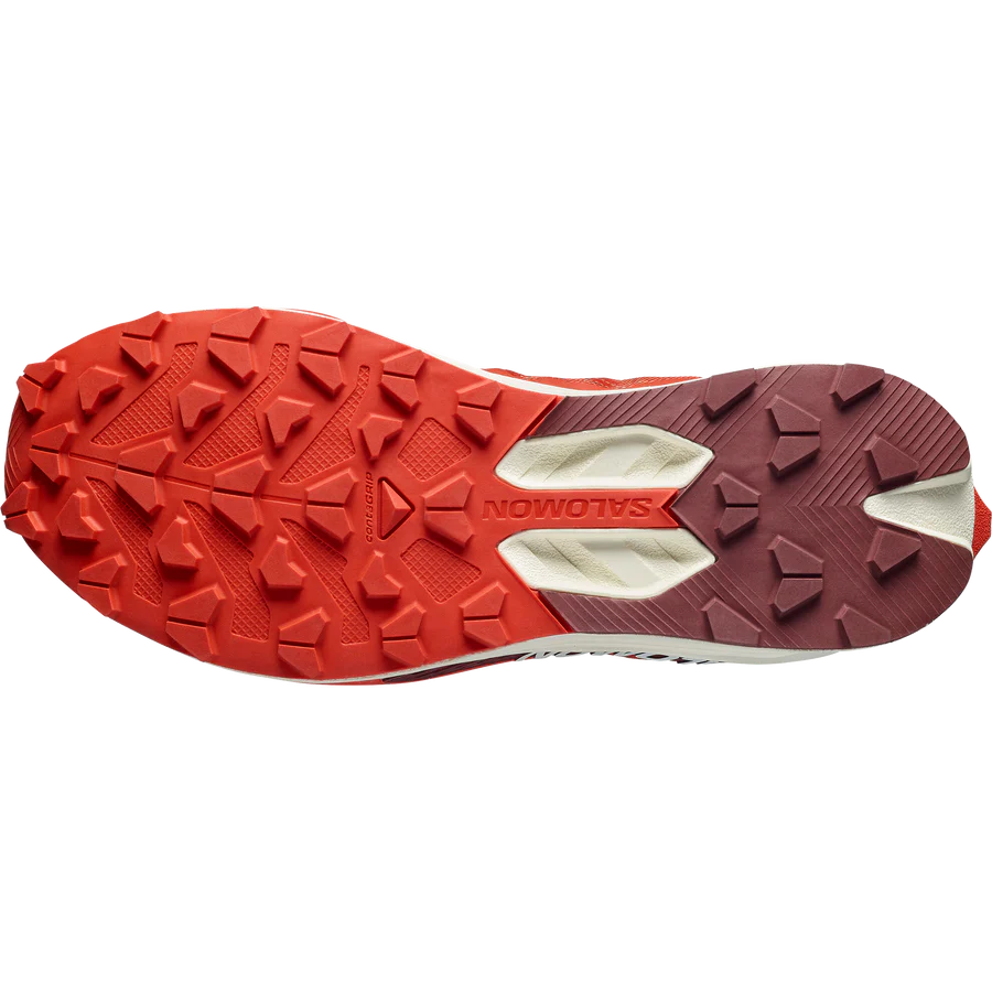 Salomon S/LAB Pulsar 4 (Unisex) - Fiery Red/Vanilla Ice/Andorra - Find Your Feet Australia Hobart Launceston Tasmania