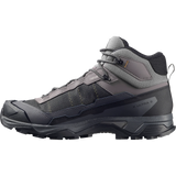Salomon X Ultra 5 Mid GORE-TEX Boots (Men's) - Dark Gull Grey/Asphalt/Willow
