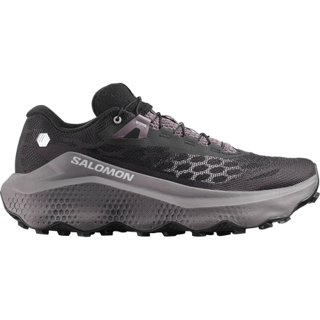 Salomon Ultra Glide 4 Shoes (Men's) - Black/Dark Gull Grey/Silver Cloud