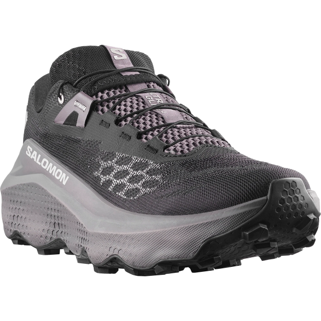 Salomon Ultra Glide 4 Shoes (Men's) - Black/Dark Gull Grey/Silver Cloud