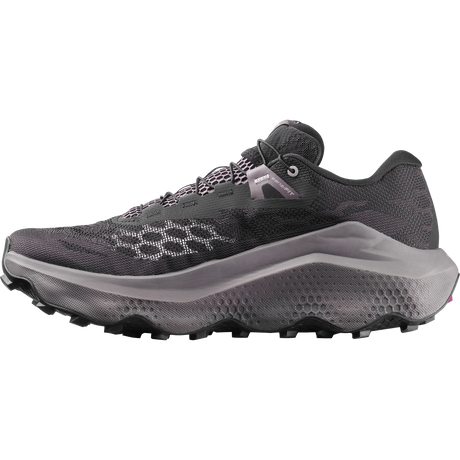 Salomon Ultra Glide 4 Shoes (Men's) - Black/Dark Gull Grey/Silver Cloud