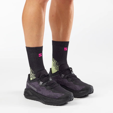 Salomon Aero Glide 4 GRVL Shoes (Men's) - Black/Asphalt/Black