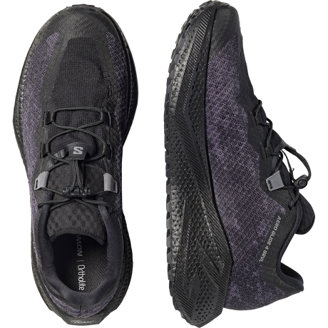 Salomon Aero Glide 4 GRVL Shoes (Men's) - Black/Asphalt/Black