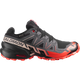 Salomon Speedcross 6 Gore-Tex Shoes (Men's) - Black/Fiery Red/Almond Milk