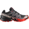 Salomon Speedcross 6 Gore-Tex Shoes (Men's) - Black/Fiery Red/Almond Milk